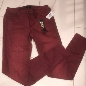 Maroon jeggings